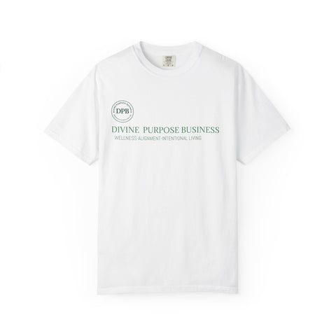Divine Purpose Business T-Shirt — Minimal Logo Tee