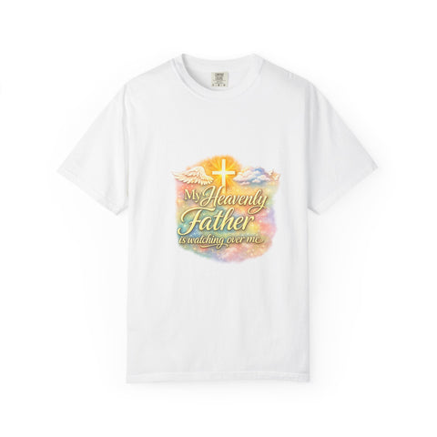 Heavenly Father Faith T-Shirt — Christian Cross Spiritual Tee