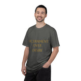 T-Shirt — "Discernment Over Desire" Minimalist Inspirational Tee