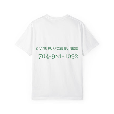 Divine Purpose Business T-Shirt — Minimal Logo Tee