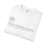 Divine Purpose Business T-Shirt — Minimal Logo Tee