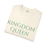 Kingdom Queen Tee — Minimal Serif Graphic T-Shirt