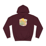 Inspirational Christian Hoodie - 'Heavenly Father' Watercolor Cross Design