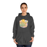 Inspirational Christian Hoodie - 'Heavenly Father' Watercolor Cross Design