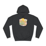 Inspirational Christian Hoodie - 'Heavenly Father' Watercolor Cross Design