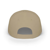 Discernment Over Desire Baseball Cap — Minimalist Red Low-Profile Hat