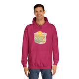 Inspirational Christian Hoodie - 'Heavenly Father' Watercolor Cross Design