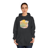 Inspirational Christian Hoodie - 'Heavenly Father' Watercolor Cross Design