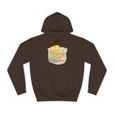 Inspirational Christian Hoodie - 'Heavenly Father' Watercolor Cross Design