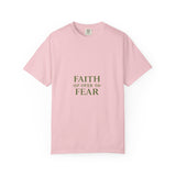 Faith Over Fear T-Shirt — Inspirational Christian Tee