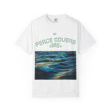 Peace Covers Me T-Shirt — Ocean Wave Graphic Tee