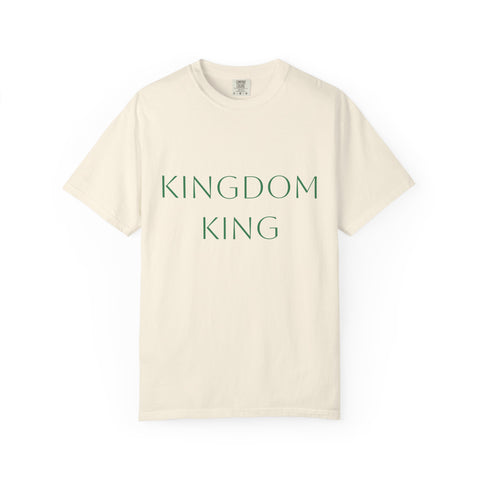 Kingdom King T-Shirt — Minimal Faith-Inspired Graphic Tee