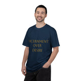 T-Shirt — "Discernment Over Desire" Minimalist Inspirational Tee