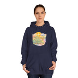 Inspirational Christian Hoodie - 'Heavenly Father' Watercolor Cross Design