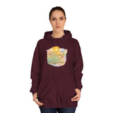 Inspirational Christian Hoodie - 'Heavenly Father' Watercolor Cross Design