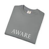 Aware T‑Shirt — Minimal Mindfulness Graphic Tee