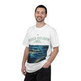 Peace Covers Me T-Shirt — Ocean Wave Graphic Tee