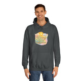 Inspirational Christian Hoodie - 'Heavenly Father' Watercolor Cross Design