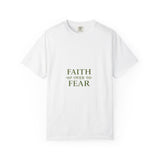 Faith Over Fear T-Shirt — Inspirational Christian Tee