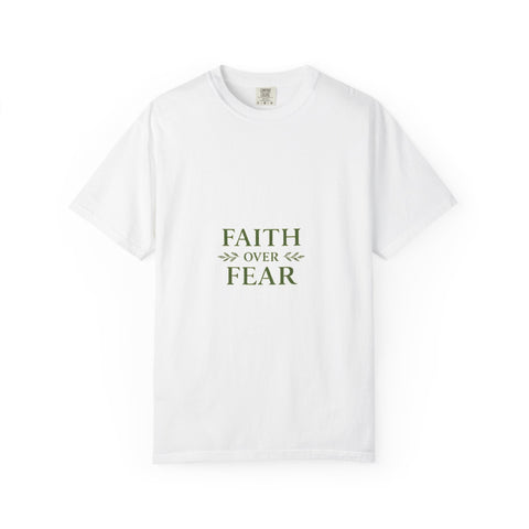 Faith Over Fear T-Shirt — Inspirational Christian Tee