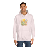 Inspirational Christian Hoodie - 'Heavenly Father' Watercolor Cross Design