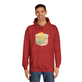 Inspirational Christian Hoodie - 'Heavenly Father' Watercolor Cross Design
