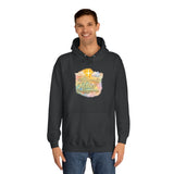 Inspirational Christian Hoodie - 'Heavenly Father' Watercolor Cross Design