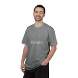 Aware T‑Shirt — Minimal Mindfulness Graphic Tee