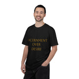 T-Shirt — "Discernment Over Desire" Minimalist Inspirational Tee