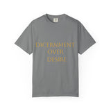 T-Shirt — "Discernment Over Desire" Minimalist Inspirational Tee