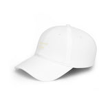 Discernment Over Desire Baseball Cap — Minimalist Red Low-Profile Hat