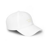 Discernment Over Desire Baseball Cap — Minimalist Red Low-Profile Hat