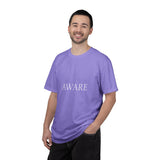 Aware T‑Shirt — Minimal Mindfulness Graphic Tee