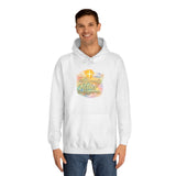 Inspirational Christian Hoodie - 'Heavenly Father' Watercolor Cross Design