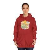 Inspirational Christian Hoodie - 'Heavenly Father' Watercolor Cross Design