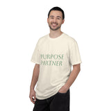 Purpose Partner T‑Shirt — Minimal Inspirational Graphic Tee