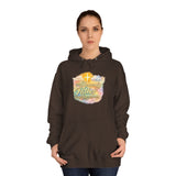 Inspirational Christian Hoodie - 'Heavenly Father' Watercolor Cross Design