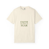 Faith Over Fear T-Shirt — Inspirational Christian Tee