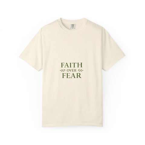 Faith Over Fear T-Shirt — Inspirational Christian Tee