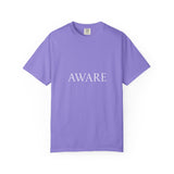 Aware T‑Shirt — Minimal Mindfulness Graphic Tee